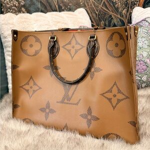 Louis Vuitton Brown Monogram Shoulder Bag